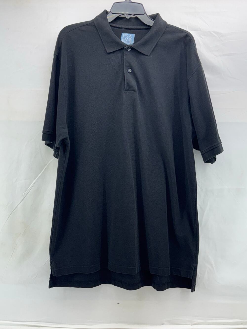 Jos. A. Bank XL black collared short men’s golf style shirt